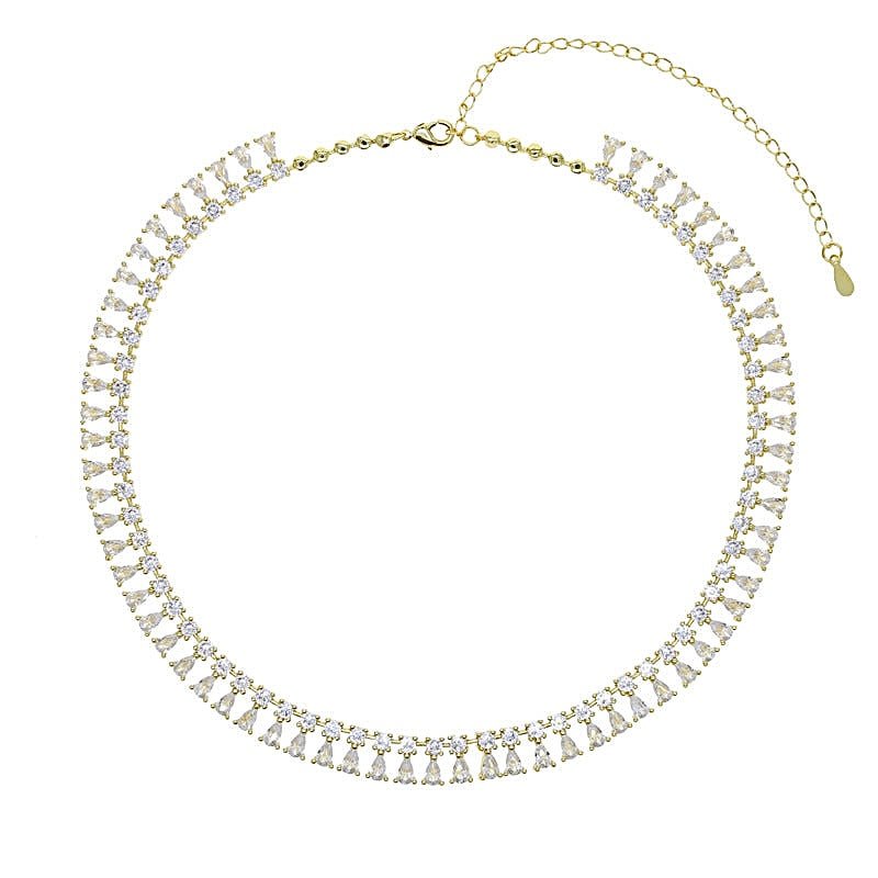 Tennis Choker Necklace - Amyris London