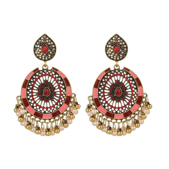 Waterdrop Jhumka Earrings - Amyris London