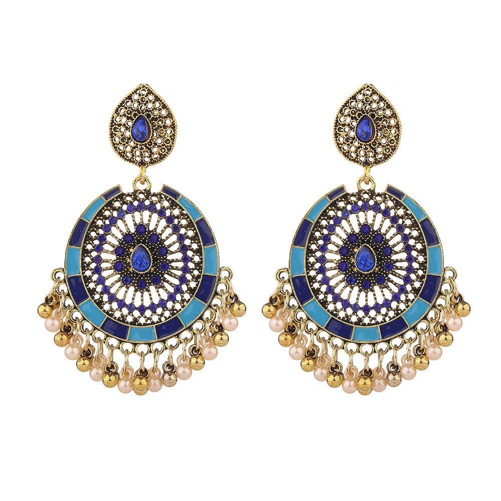 Waterdrop Jhumka Earrings - Amyris London